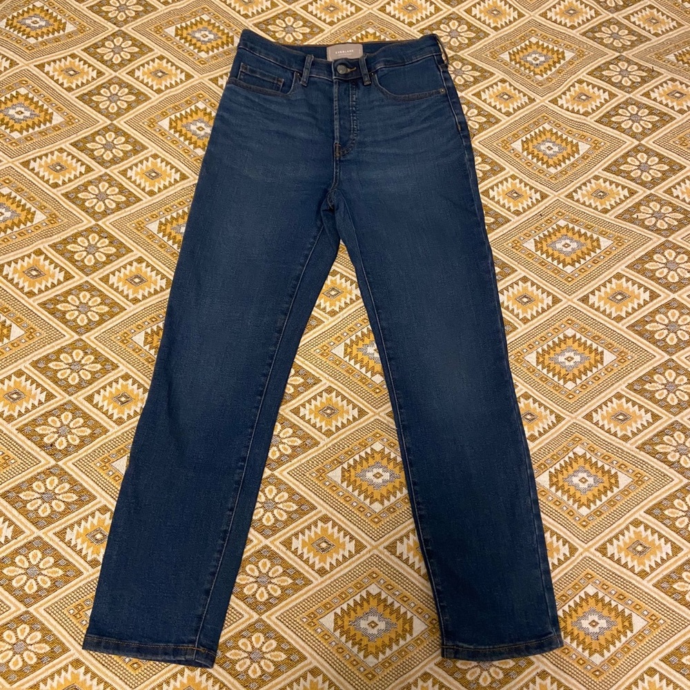 Everlane Authentic Stretch High Rise Cigarette